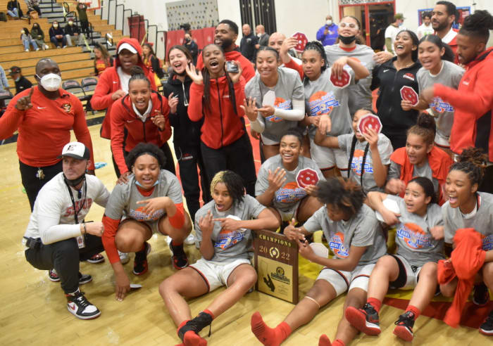 Etiwanda CIF championship girls basketball